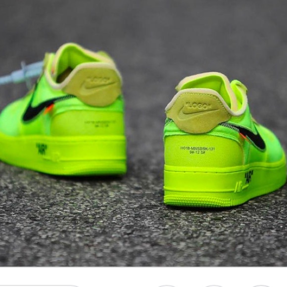 *NEW Nike off white Air Force 1 Volt - Picture 4 of 4